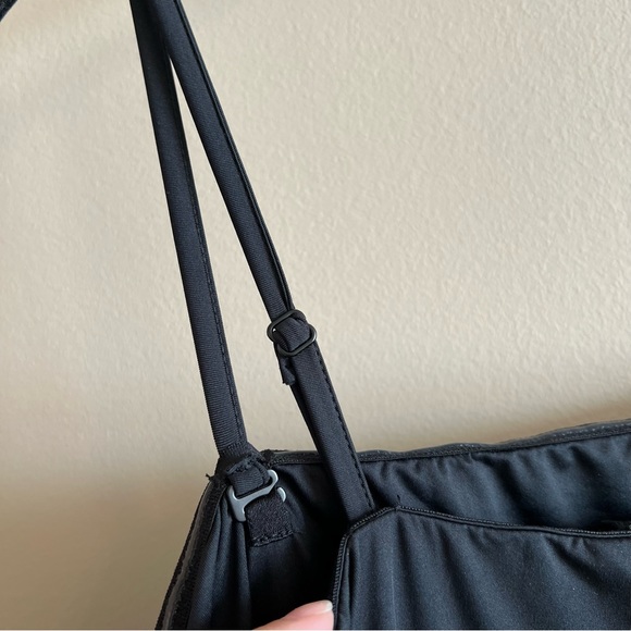 Allsaints Charlie Black Slip Midi Dress 8 Optional Straps All Saints NWT - Picture 12 of 16